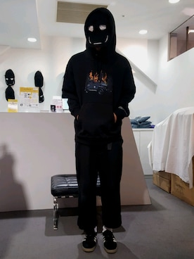 にしおさん（メンズ・180cm）の冬コーディネート