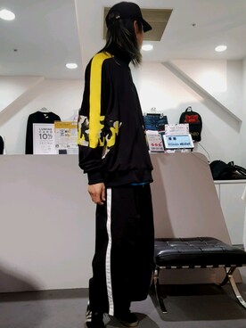 「L.H.P Private Brand（エルエイチピープライベートブランド）のアイテム（ジャケット/アウター）」を使った、にしおさん（メンズ・180cm）の春コーディネート
