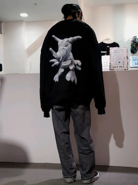 「JUUN.J（ジュンジェイ）のアイテム」を使った、にしおさん（メンズ・180cm）の夏コーディネート