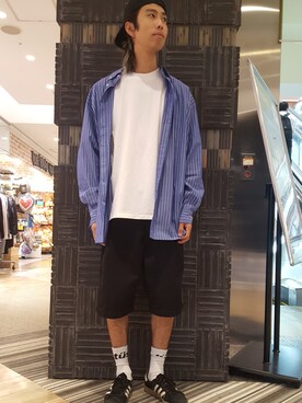 にしおさん（メンズ・180cm）の秋コーディネート