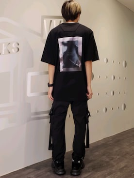 「JUUN.J（ジュンジェイ）のアイテム」を使った、にしおさん（メンズ・180cm）の夏コーディネート