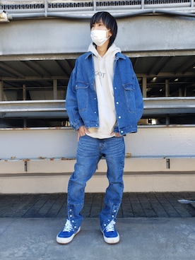 「northwave（ノースウェーブ）のアイテム」を使った、にしおさん（メンズ・180cm）の冬コーディネート