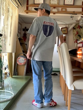 「MALIBU SHIRTS（マリブシャツ）のアイテム」を使った、cbabcさん（メンズ・168cm）の春コーディネート