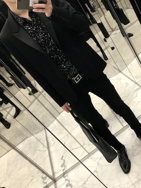 「UNIQLO（ユニクロ）のWOMEN ウルトラストレッチジーンズ（デニムパンツ）」を使った、kimさん（メンズ・173cm）の夏コーディネート