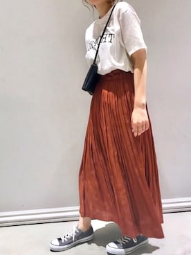 「SHARE PARK（シェアパーク）のアイテム」を使った、Y.Myuさん（レディース・151cm）の夏コーディネート