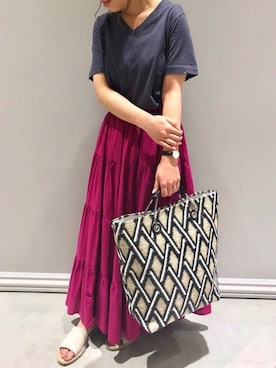 Y.Myuさん(レディース・151cm)の夏コーディネート