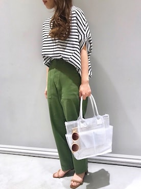 Y.Myuさん（レディース・151cm）の夏コーディネート