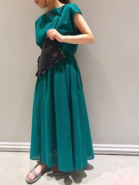 「PENDLETON（ペンドルトン）のアイテム（バッグ）」を使った、Y.Myuさん（レディース・151cm）の夏コーディネート
