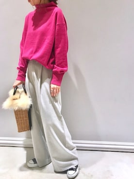 「SHARE PARK（シェアパーク）のアイテム」を使った、Y.Myuさん（レディース・151cm）の秋コーディネート