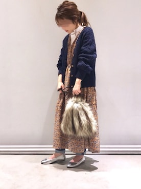 「シンプルおしゃれが好き」｜Y.Myuさん（レディース・151cm）の秋コーディネート