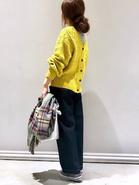 「シンプルおしゃれが好き」｜Y.Myuさん（レディース・151cm）の秋コーディネート