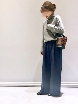 Y.Myuさん（レディース・151cm）の秋コーディネート