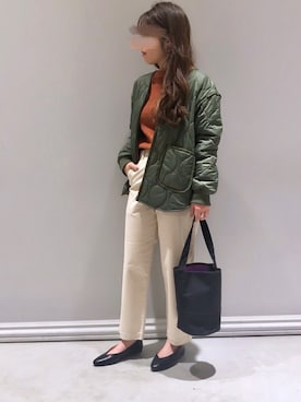 「チョコ色に染まれ」｜「アイテム（その他）」を使った、Y.Myuさん（レディース・151cm）の冬コーディネート