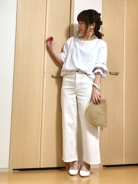 高野軍曹さん（レディース・158cm）の春コーディネート