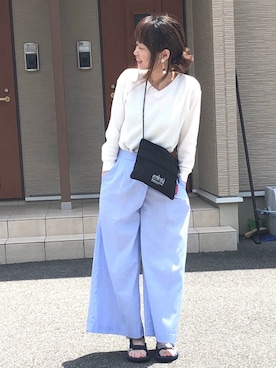 高野軍曹さん（レディース・158cm）の夏コーディネート