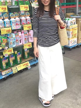 高野軍曹さん（レディース・158cm）の春コーディネート