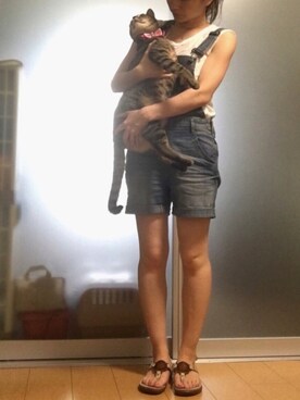 高野軍曹さん（レディース・158cm）の夏コーディネート