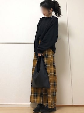 高野軍曹さん（レディース・158cm）の春コーディネート