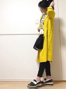 「MAJALIS（マヤリス）のアイテム」を使った、高野軍曹さん（レディース・158cm）の春コーディネート