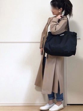 高野軍曹さん（レディース・158cm）の春コーディネート