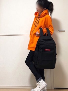 「zootie」｜「アイテム（スニーカー）」を使った、高野軍曹さん（レディース・158cm）の春コーディネート