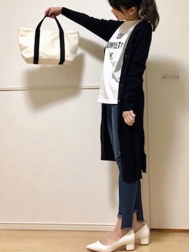 「MAJALIS（マヤリス）のアイテム」を使った、高野軍曹さん（レディース・158cm）の春コーディネート