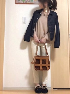 高野軍曹さん(レディース・158cm)の秋コーディネート