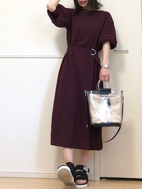 高野軍曹さん（レディース・158cm）の春コーディネート