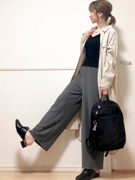「perkyroom」｜高野軍曹さん（レディース・158cm）の春コーディネート