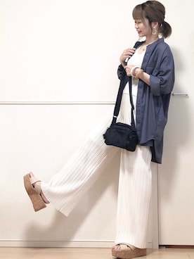 高野軍曹さん（レディース・158cm）の春コーディネート