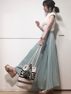 高野軍曹さん(レディース・158cm)の春コーディネート