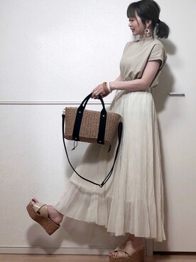 「coen」｜高野軍曹さん（レディース・158cm）の春コーディネート