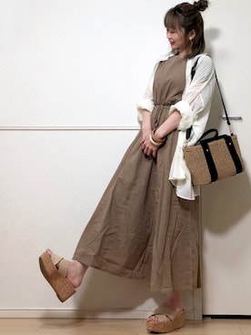 「boujeloud」｜高野軍曹さん（レディース・158cm）の春コーディネート