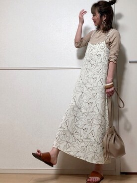 高野軍曹さん(レディース・158cm)の春コーディネート