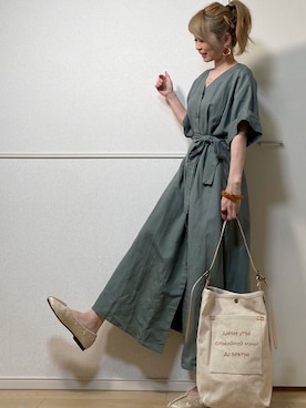 高野軍曹さん（レディース・158cm）の夏コーディネート