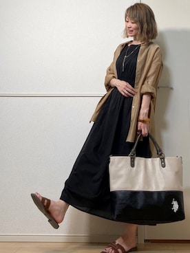 高野軍曹さん（レディース・158cm）の夏コーディネート