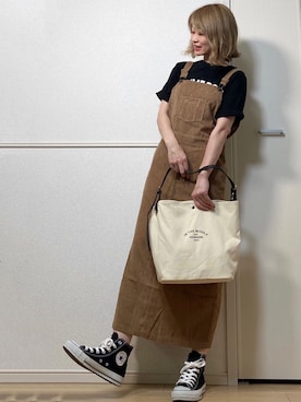 高野軍曹さん(レディース・158cm)の夏コーディネート