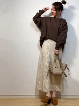 高野軍曹さん（レディース・158cm）の春コーディネート