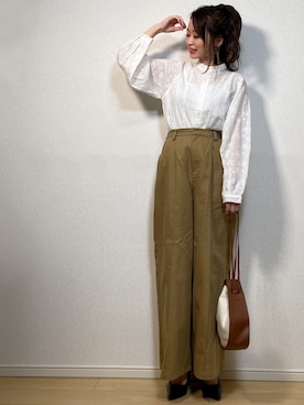 高野軍曹さん（レディース・158cm）の春コーディネート