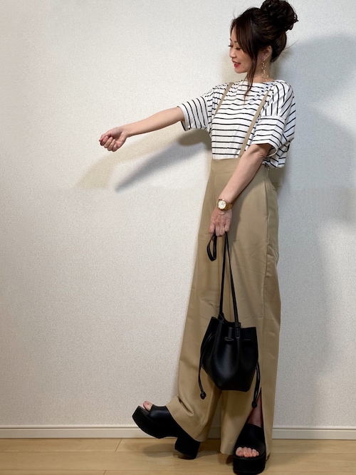 セール】もちもちストレッチビッグシルエットカットソー（T