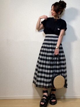 高野軍曹さん（レディース・158cm）の春コーディネート