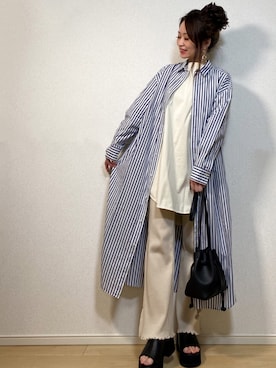 「ancloset」｜高野軍曹さん（レディース・158cm）の春コーディネート