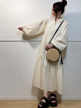 高野軍曹さん(レディース・158cm)の春コーディネート