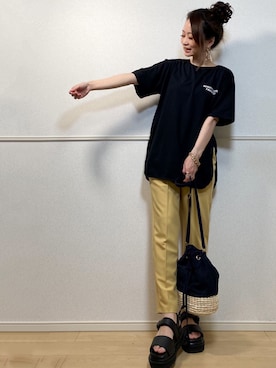 「ancloset」｜高野軍曹さん（レディース・158cm）の春コーディネート