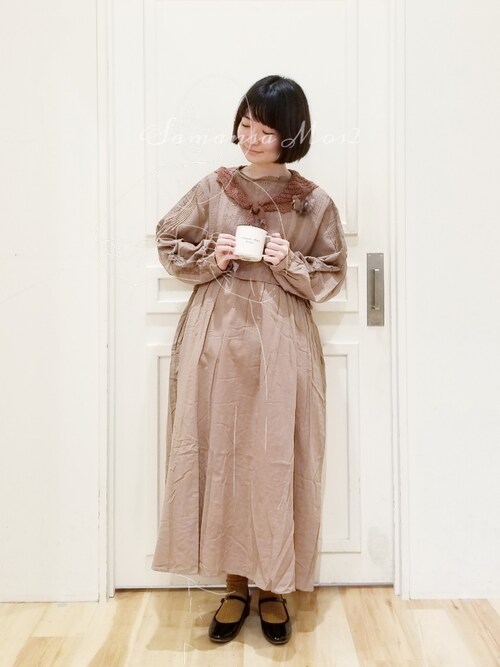 どんぐり Sm2 Keittio アリオ鳳 Samansa Mos2のワンピースを使ったコーディネート Wear