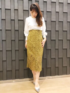 「大人シンプル」｜YUKAさん（レディース・161cm）の冬コーディネート