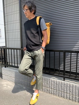 「アイテム（腕時計）」を使った、ノリスケさん（メンズ・179cm・50代）の夏コーディネート