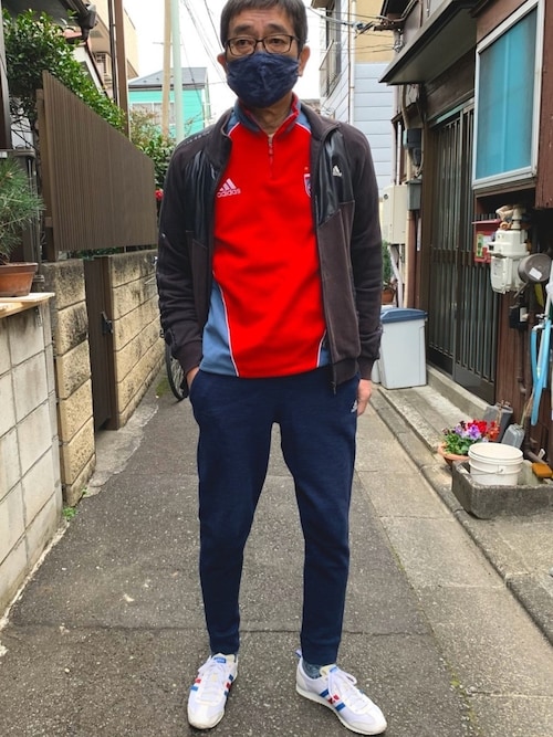 ノリスケ Adidasのスニーカーを使ったコーディネート Wear