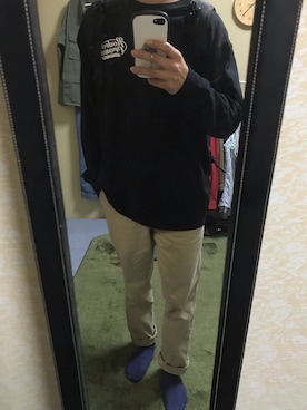 「Rodeo Crowns（ロデオクラウンズ）のアイテム（トップス）」を使った、takuさん（メンズ・173cm）の秋コーディネート