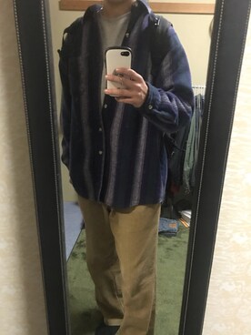 「ネルシャツ」｜takuさん（メンズ・173cm・10代）の秋コーディネート